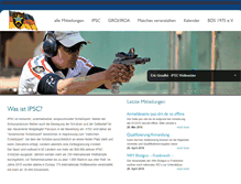 Tablet Screenshot of ipsc.de