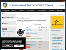 Tablet Screenshot of ipsc.lt